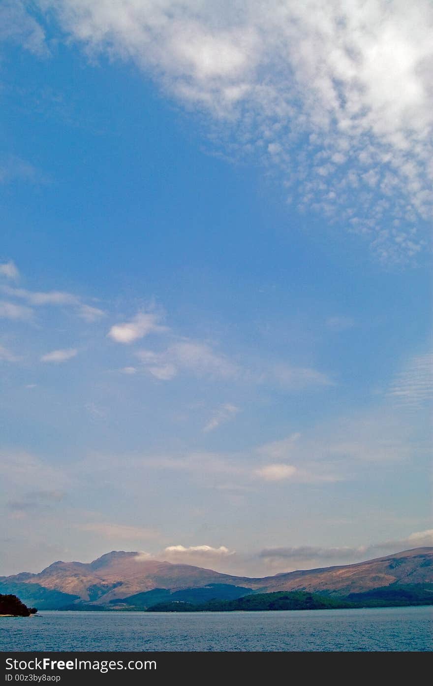 Bonnie blue loch lomond