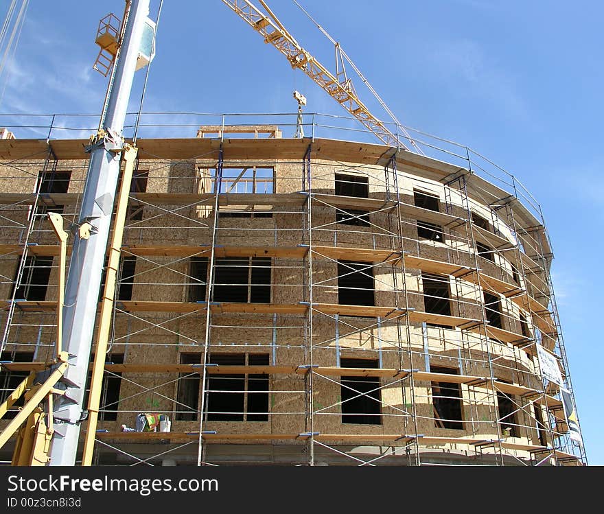 New Construction in downtown Oakland