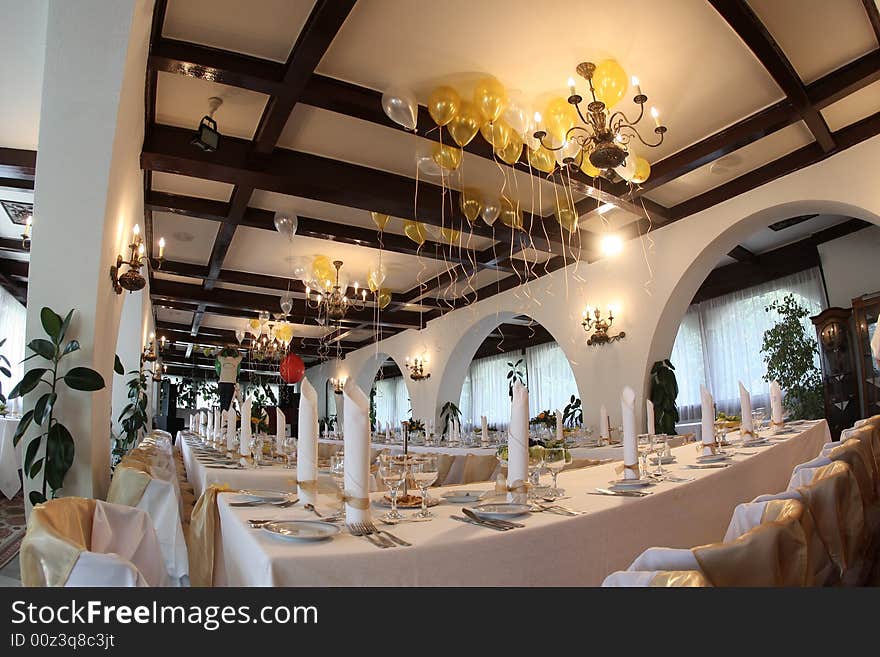 A wedding ballroom for weddings