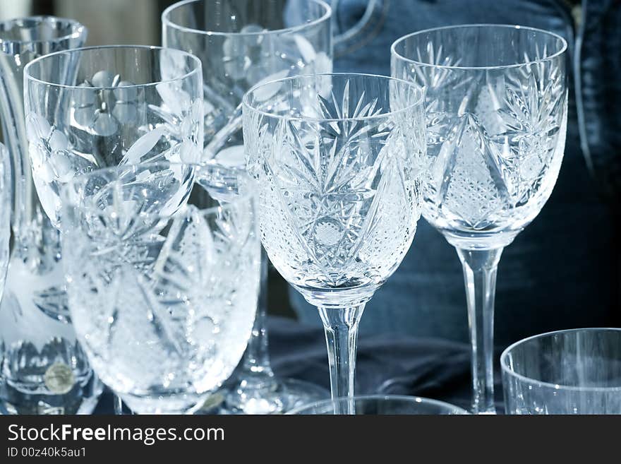 Ornamental glasses with different design