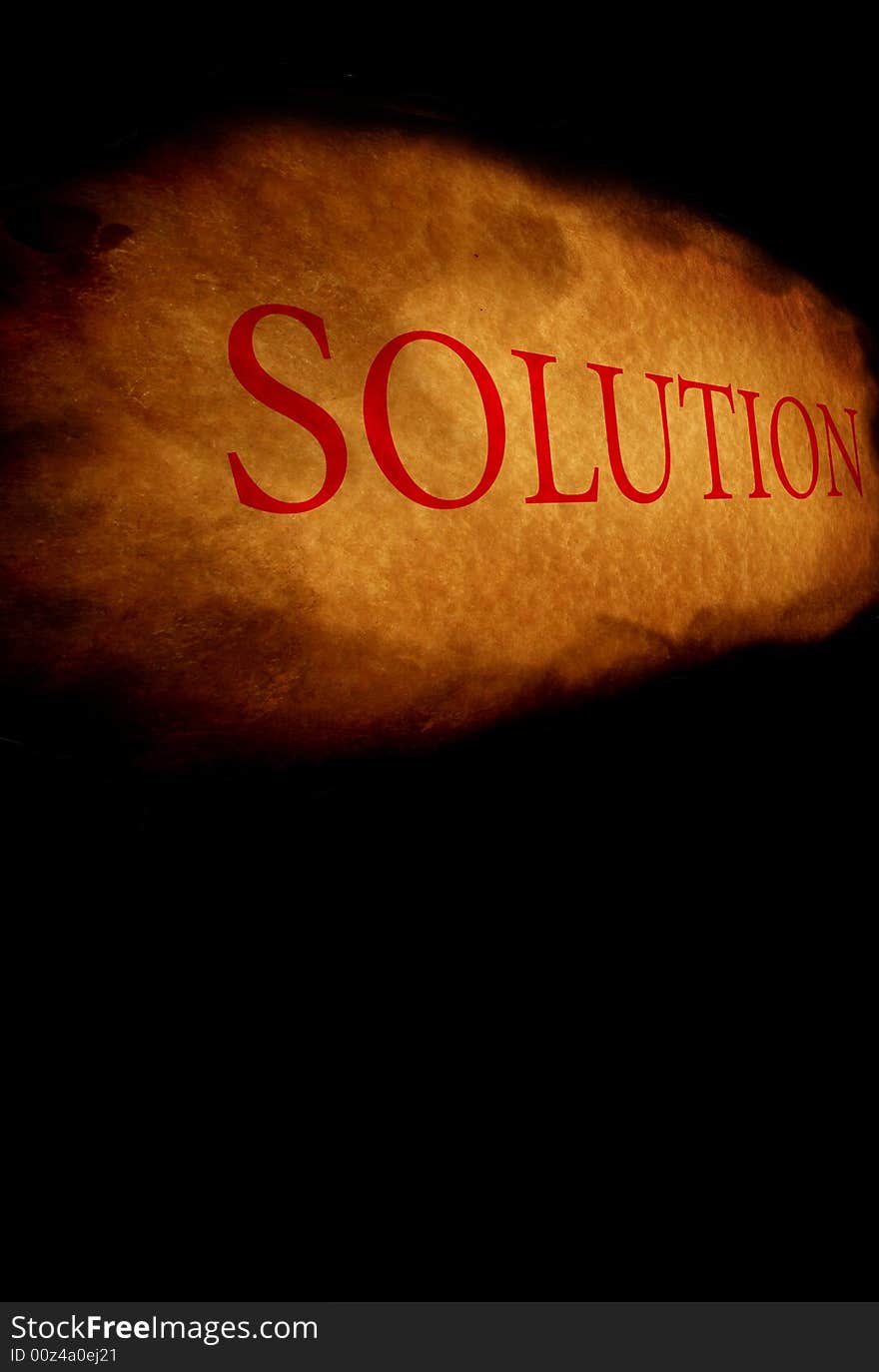 Solution