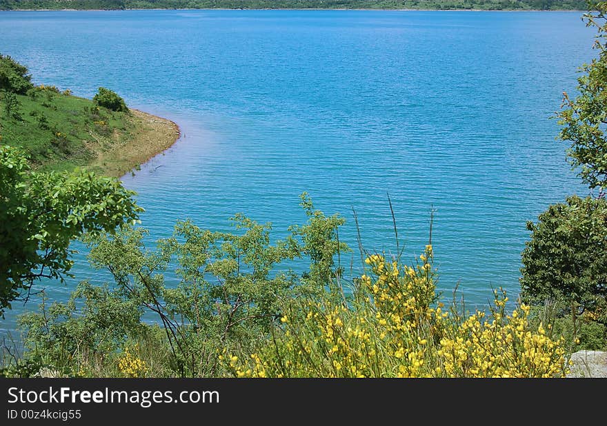 Mountain landscape in spring time. Mountain landscape in spring time