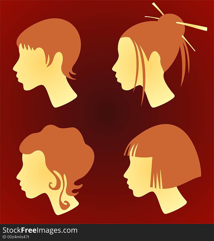 Female hairdresses