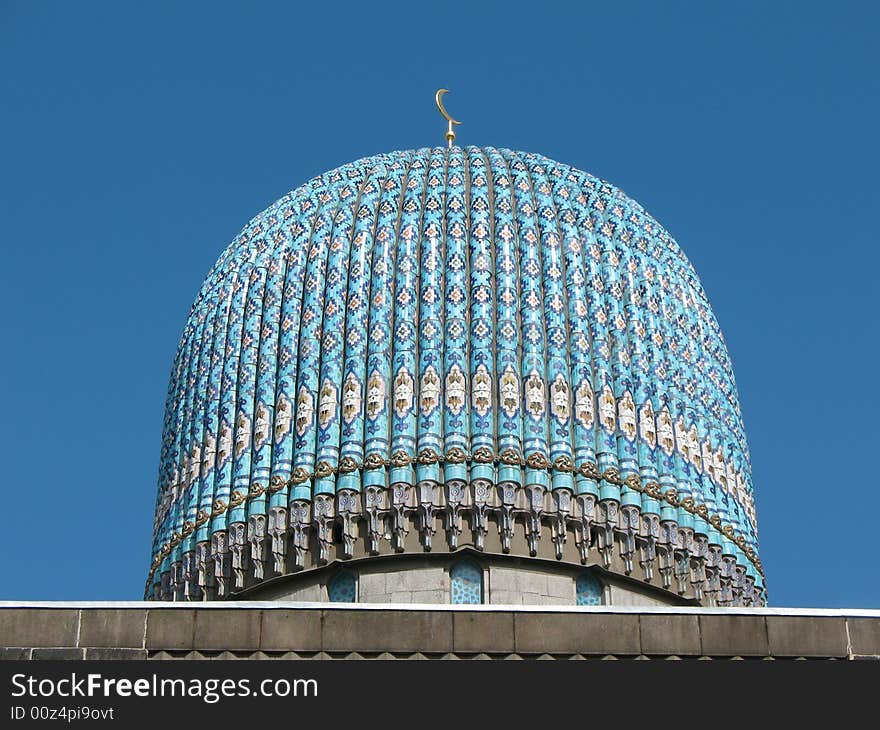 A Cupola Of Cathedral Mosque