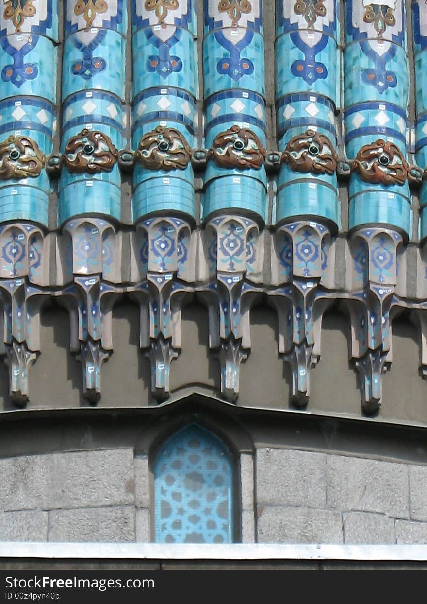 A cupola of cathedral mosque