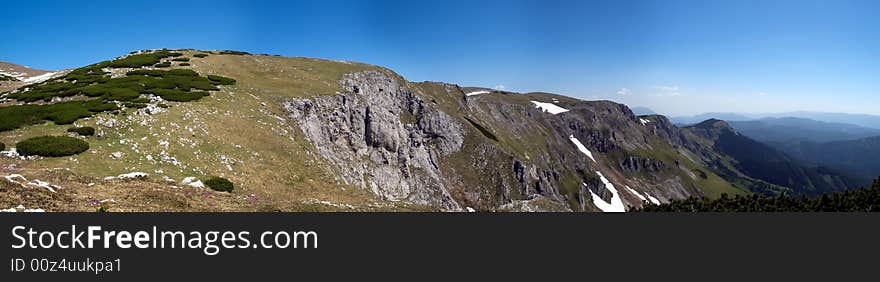 Veitsch, a mountain of the foothills of the Alps