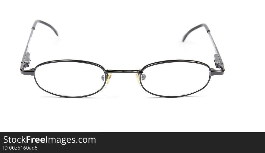 Man Woman Spectacles Isolated