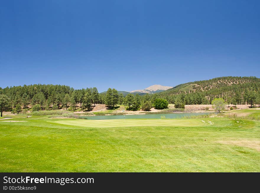 An Arizona golf course