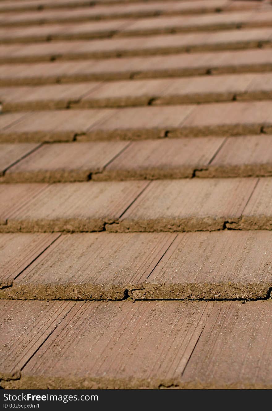 Rows of shingles that create a nice pattern. Rows of shingles that create a nice pattern.