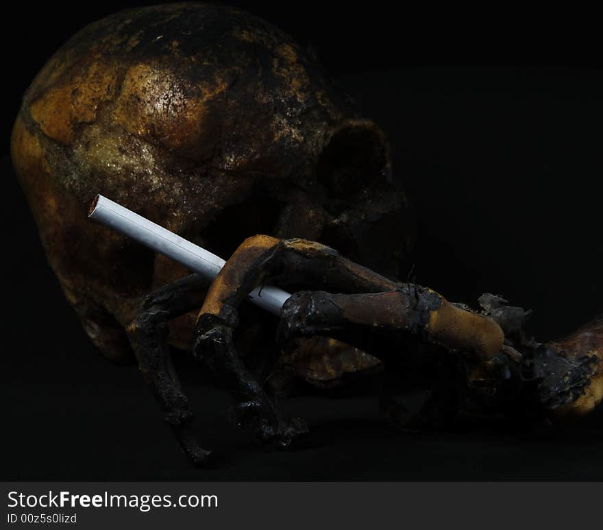 Smoking is unhealthy and causes death. Smoking is unhealthy and causes death