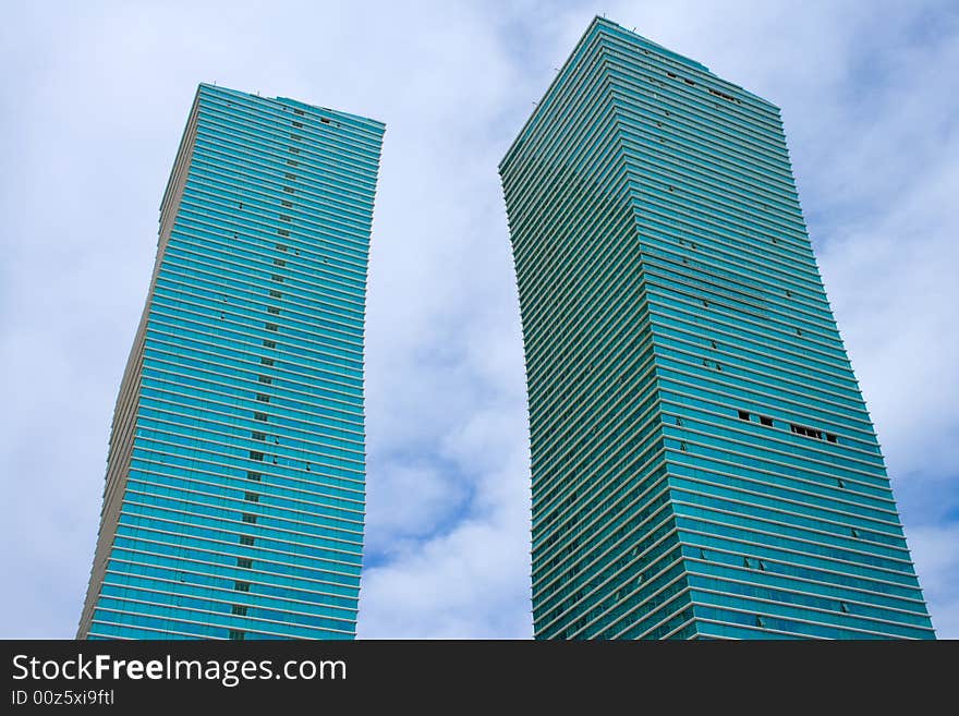 Modern office building, Astana, capital of Kazakhstan. Modern office building, Astana, capital of Kazakhstan