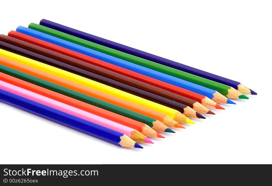 Lot Of Color Pencils