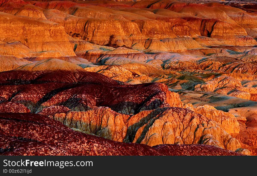 Color beauty stone shadow landscape. Color beauty stone shadow landscape