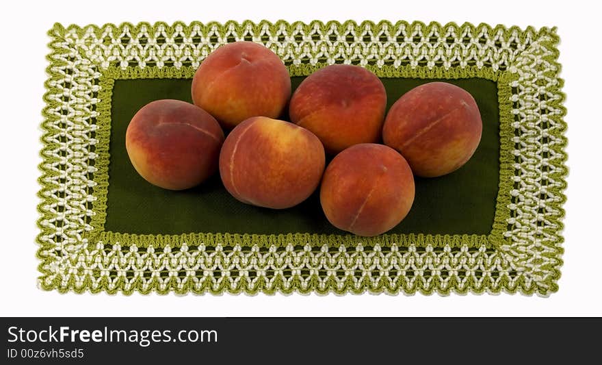 Ripe peaches