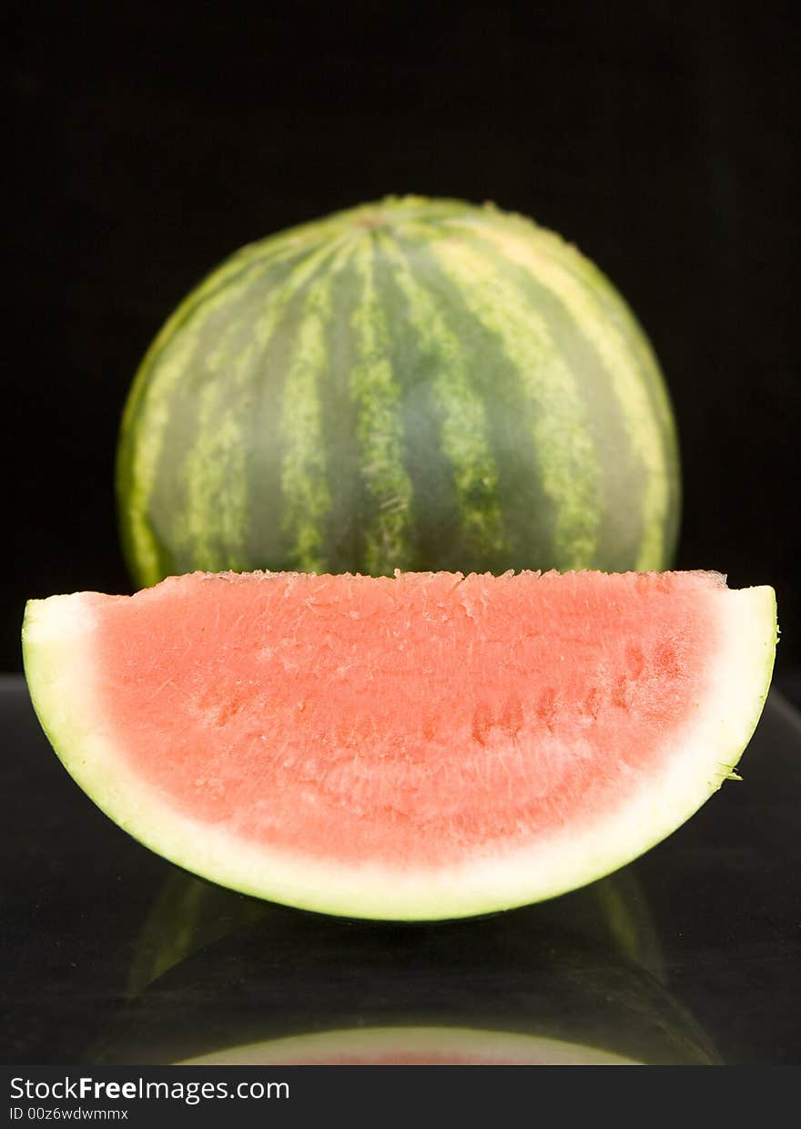 Juicy Water mellon cut into peices