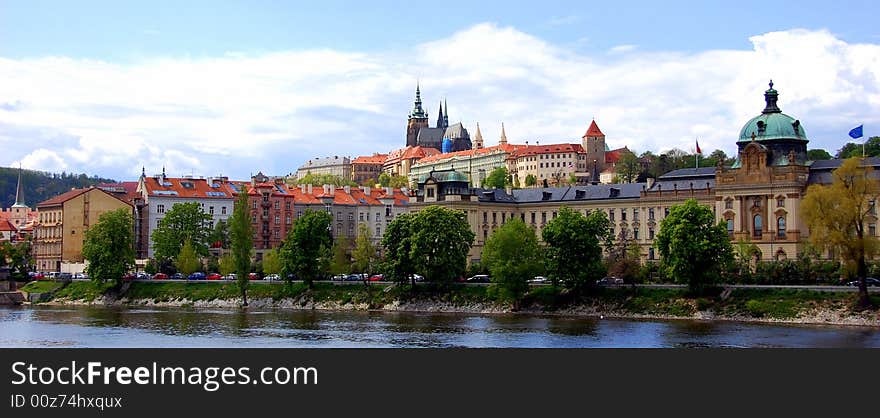 Prague city of czech republic