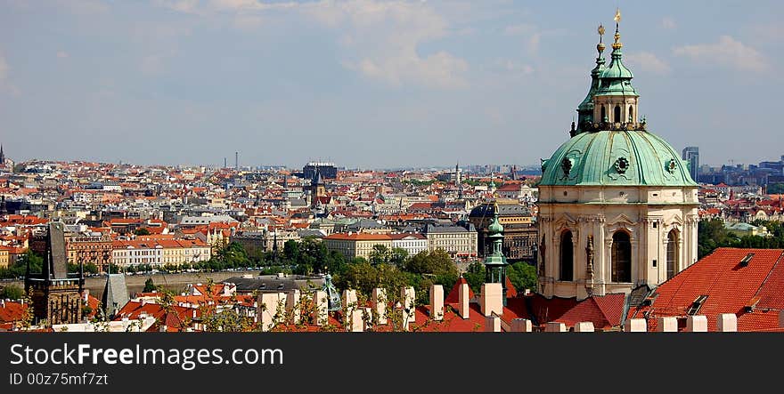 Prague city of czech republic