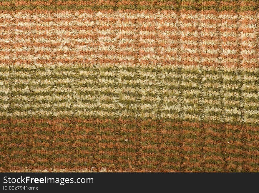 Brown abstract fabric Texture with strip