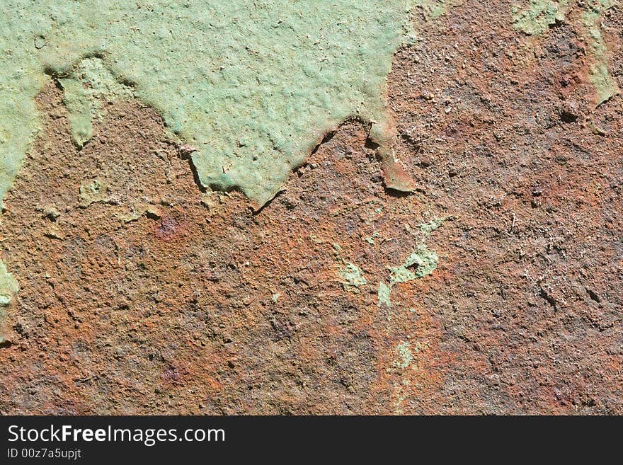 Grungy surface