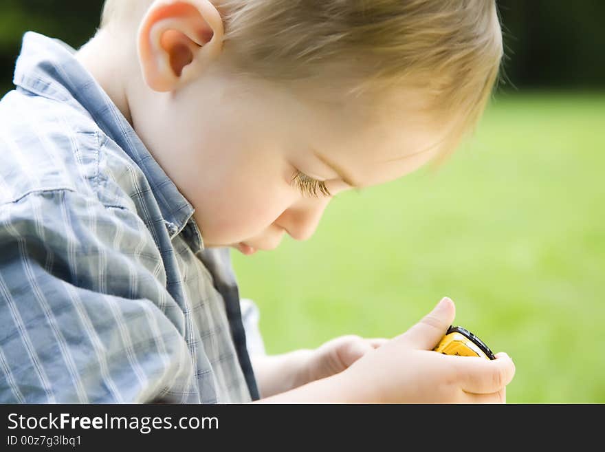 Little Boy (Side-View)