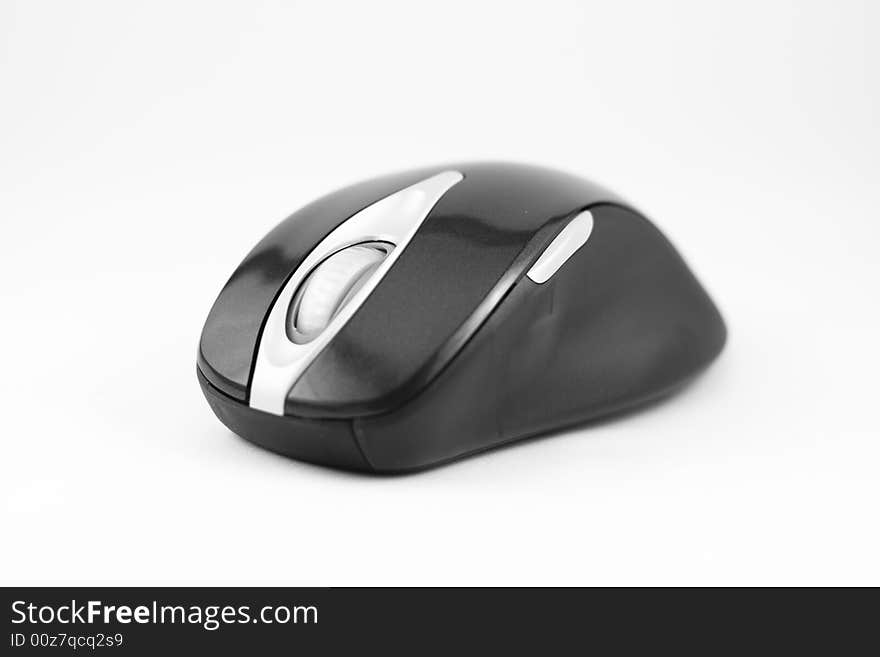 Mouse against blank