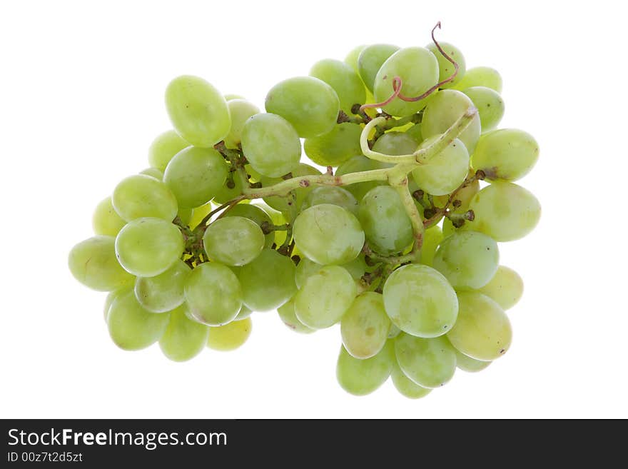 Green grapes.