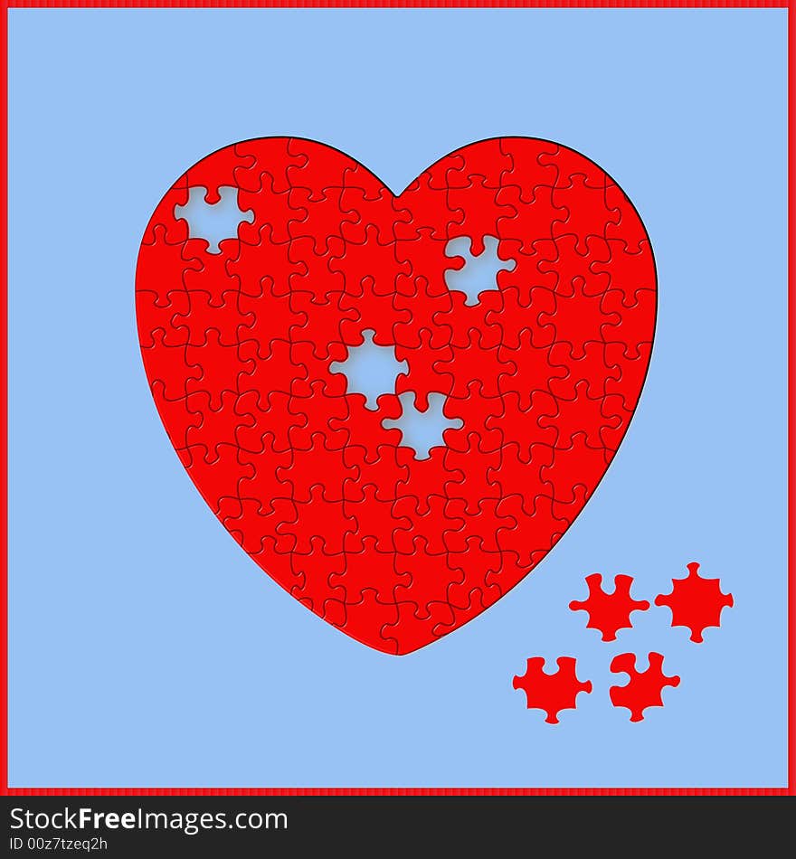 Heart puzzle