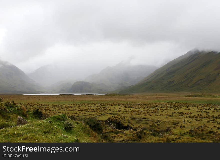 At over 11,000ft in the Ecuadorian highlands the clouds mingle with the land and traditional villagers live as they did 100's of years ago. At over 11,000ft in the Ecuadorian highlands the clouds mingle with the land and traditional villagers live as they did 100's of years ago