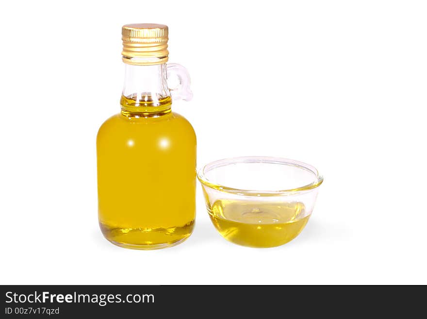 Olive oil for healthy recipes, used in nutrition and dietetics