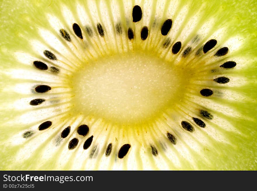 Close up photo of a kiwi. Close up photo of a kiwi