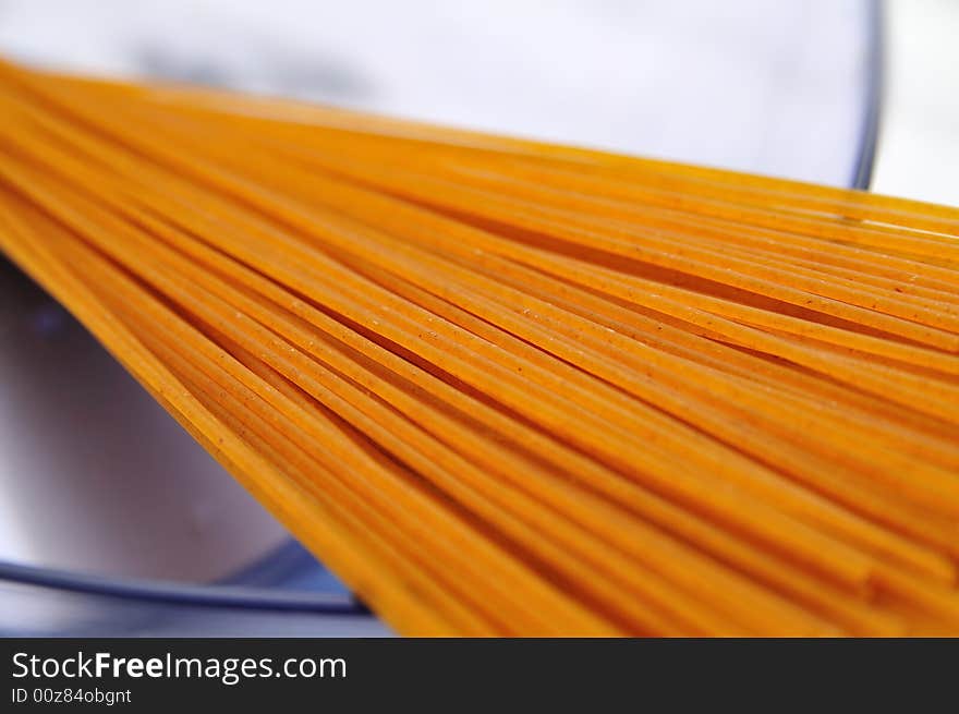 Dark Spaghetti with Bran, Close shot. Dark Spaghetti with Bran, Close shot.