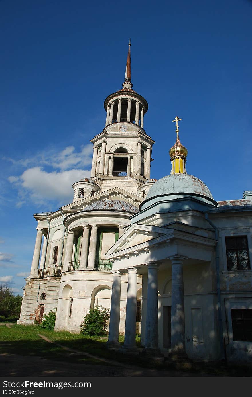 The thrown Christian monastery