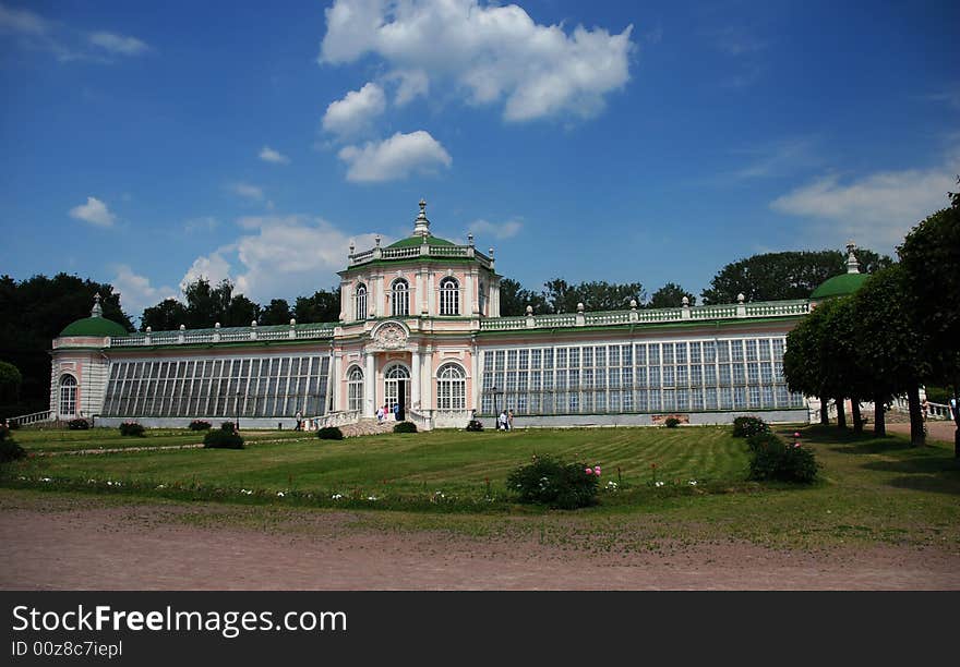 Kuskovo. The Stone Greenhouse