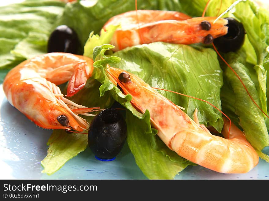 Shrimp salad