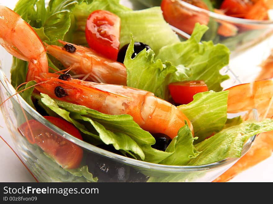 Shrimp salad