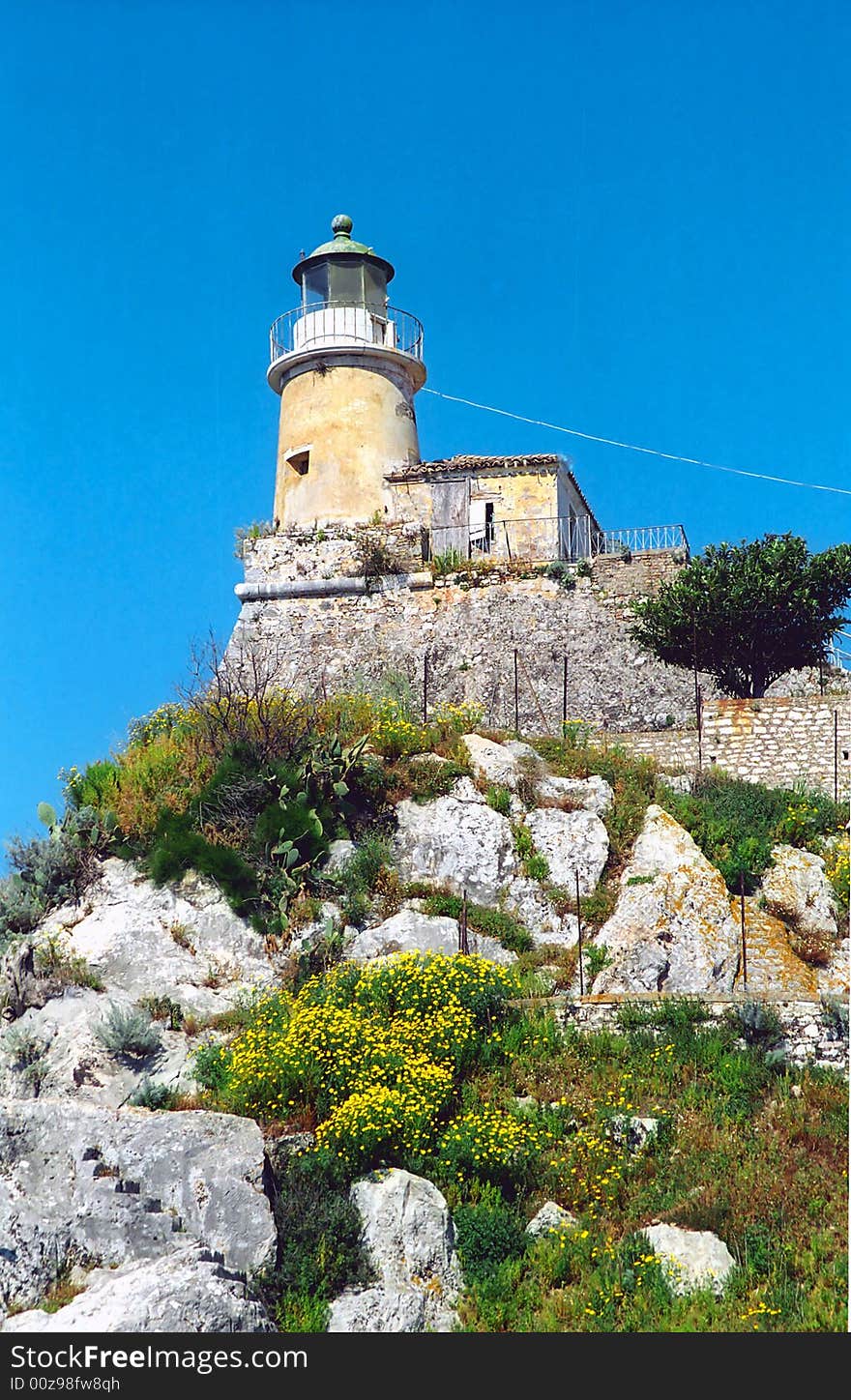 Old lighthouse on the point