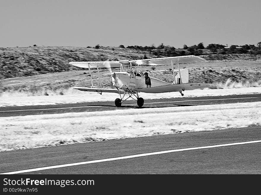 This frame taken during a spot landing competition. This frame taken during a spot landing competition.