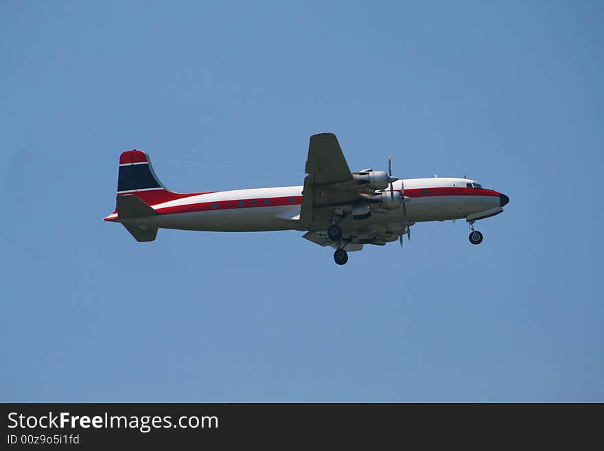 A aeroplane at a recent air show in the UK