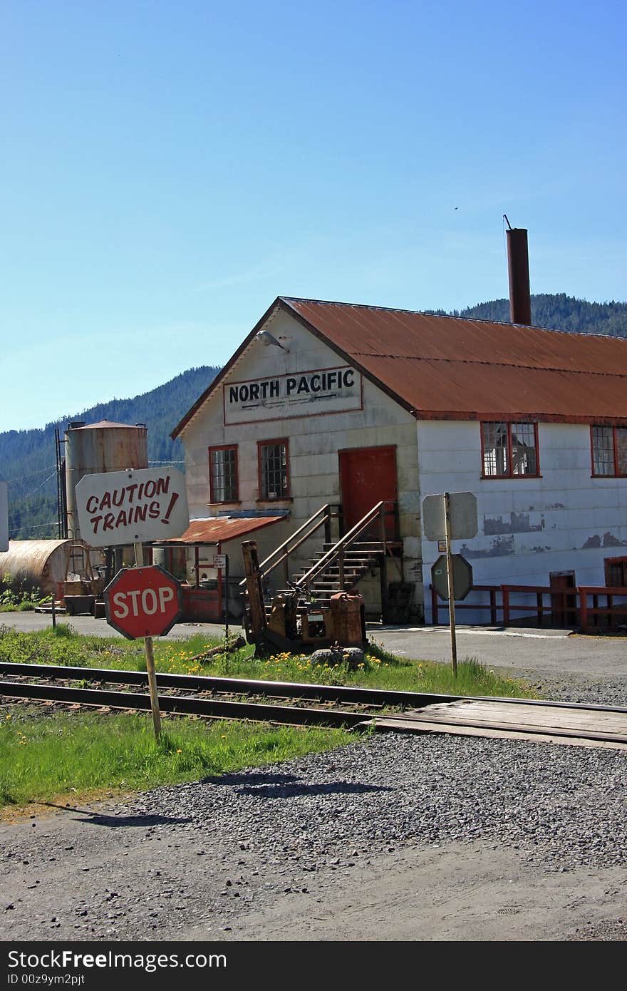 Historic cannery museum on the northwest coast near prince rupert, canada