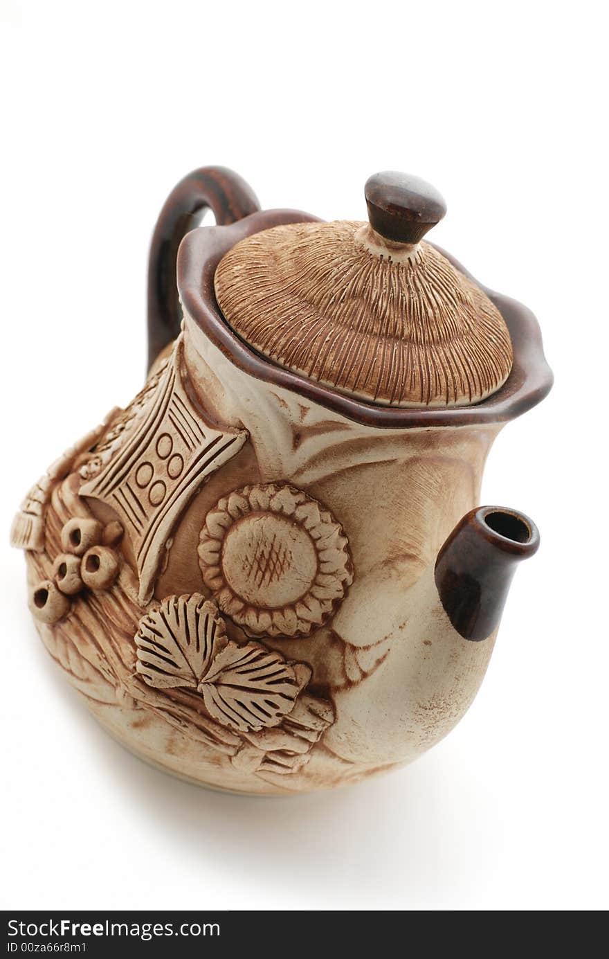 Pottery. Manual work of the Ukrainian handicraftsmen