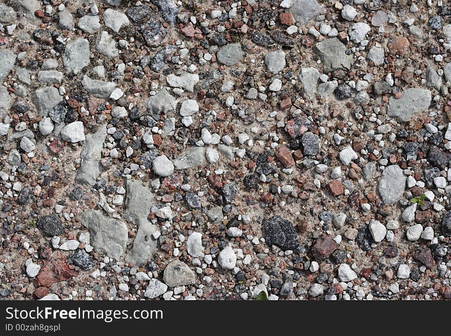 Small stones texture - natural background