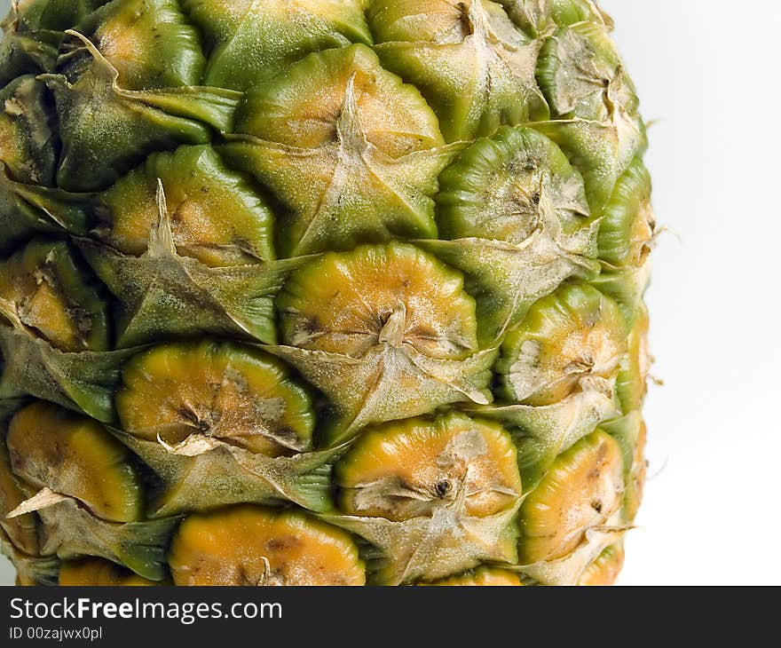 Pineapple detail texture macro closeup