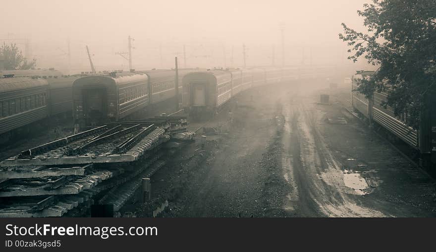 Railroad dead-end