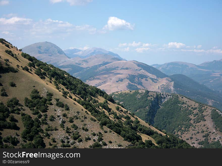 A mountains of the umbria - Italy