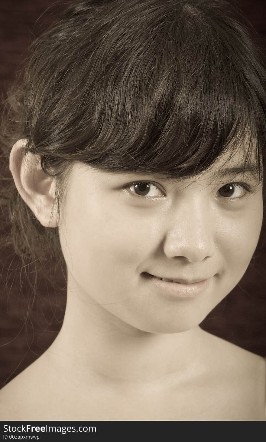 This photo featuring a young asian girl. This photo featuring a young asian girl.