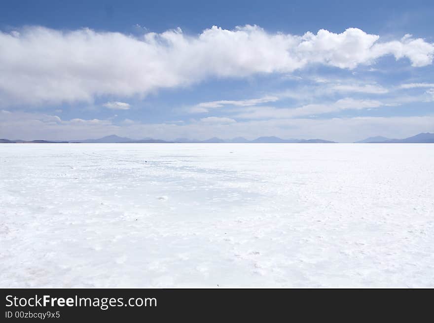 saltplanes of Uyuni