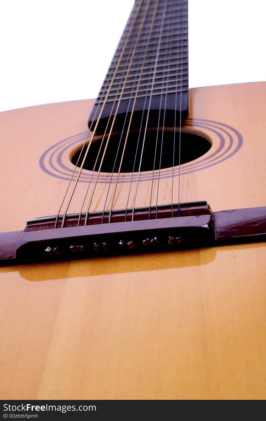 Guitar close-up