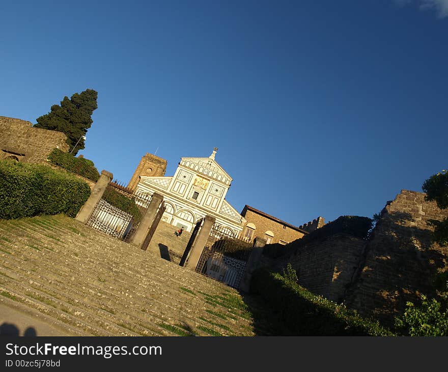 S.Miniato Alto Church in Florence