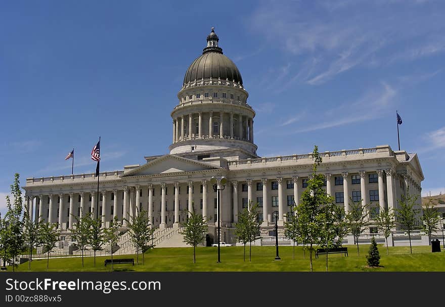 Very elegant looking - the Utah State House, Salt Lake City.