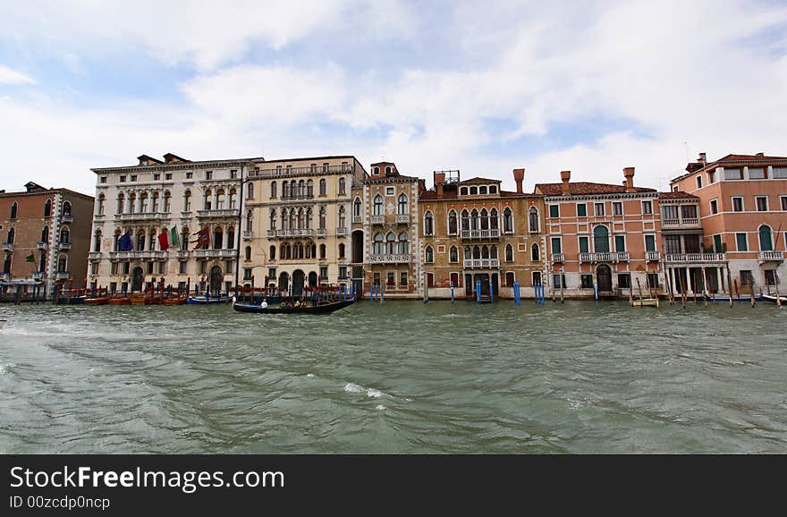 The Grand Canal in Venice